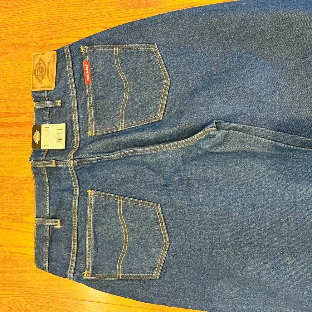 Lot of 2 DICKIES Brand New Carpenter Jeans Relaxed Fit 36 X 32 - Picture 7 of 13